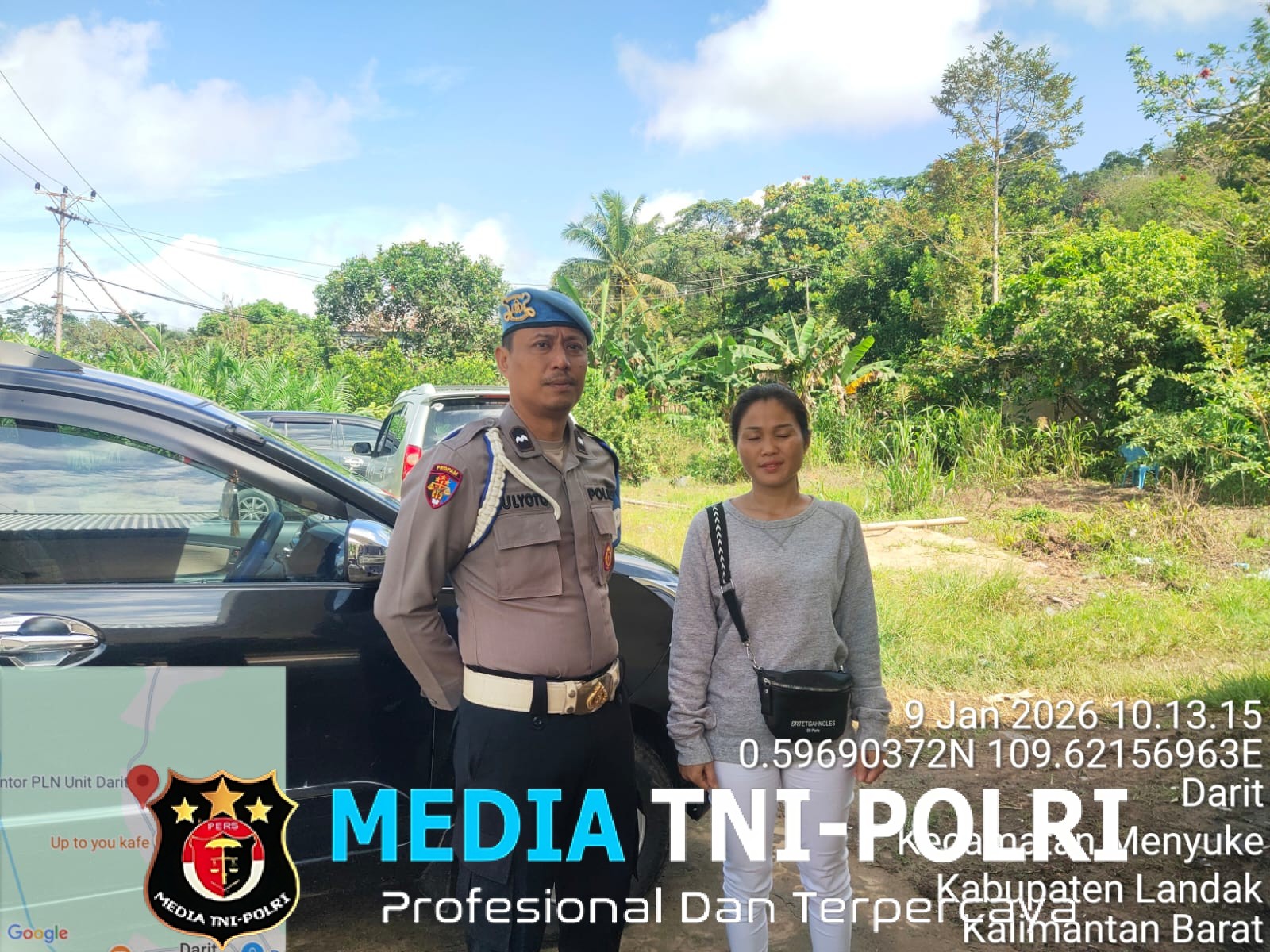 Beri Imbauan Kamtibmas Samapta Polsek Menyuke Laksanakan Patroli Di Siang Hari