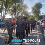 Kodim 1015/Sampit Gelar Olahraga Bersama, Jaga Kebugaran dan Stamina Tubuh