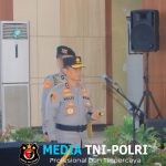 9 Pejabat Utama Dan 4 Kapolres Berganti, Kapolda Lampung Gelar Upacara Serah Terima Jabatan