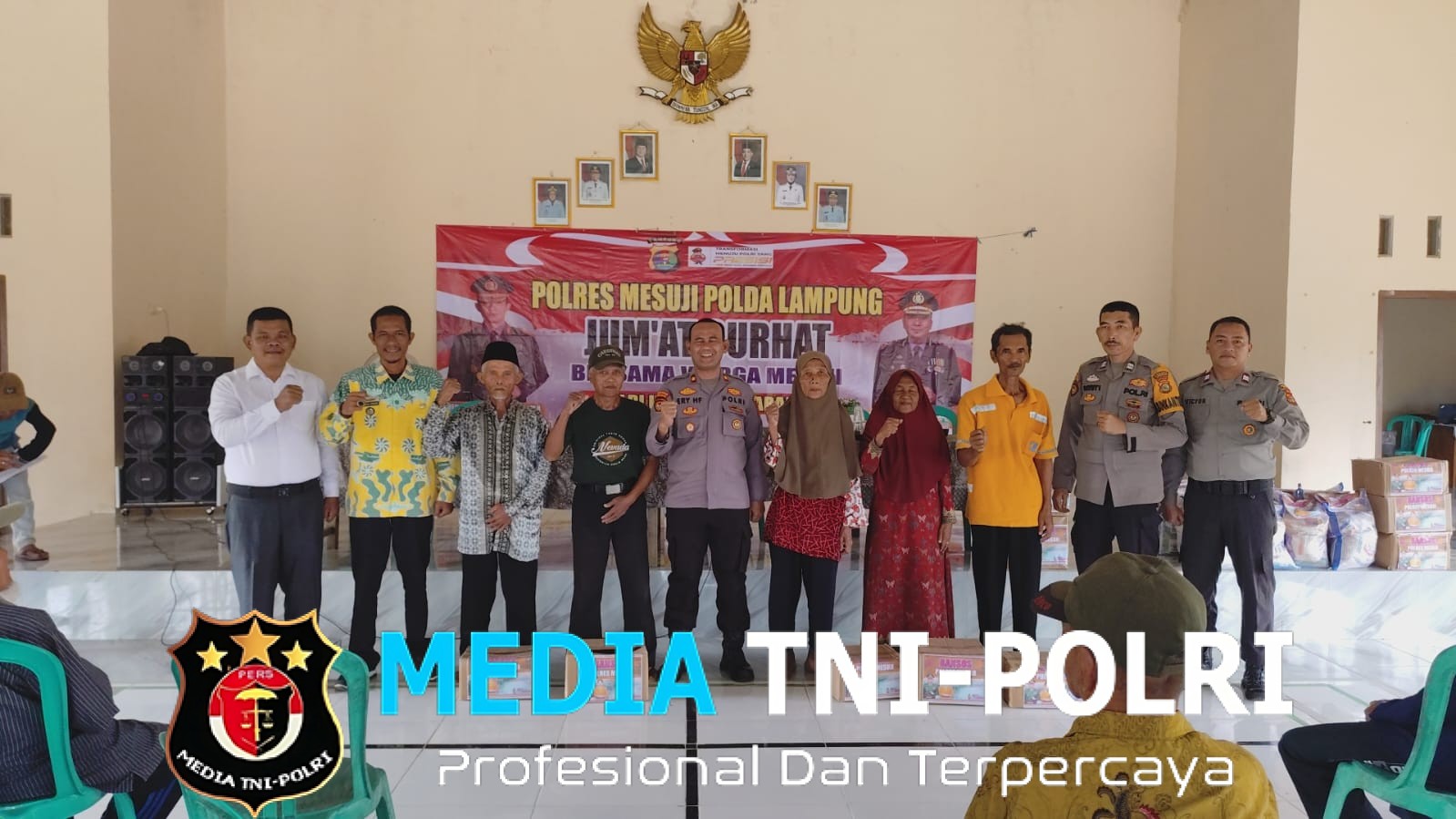 Aksi Nyata Polri Jajaran Polres Mesuji Distribusikan Bantuan Sembako untuk Warga Membutuhkan