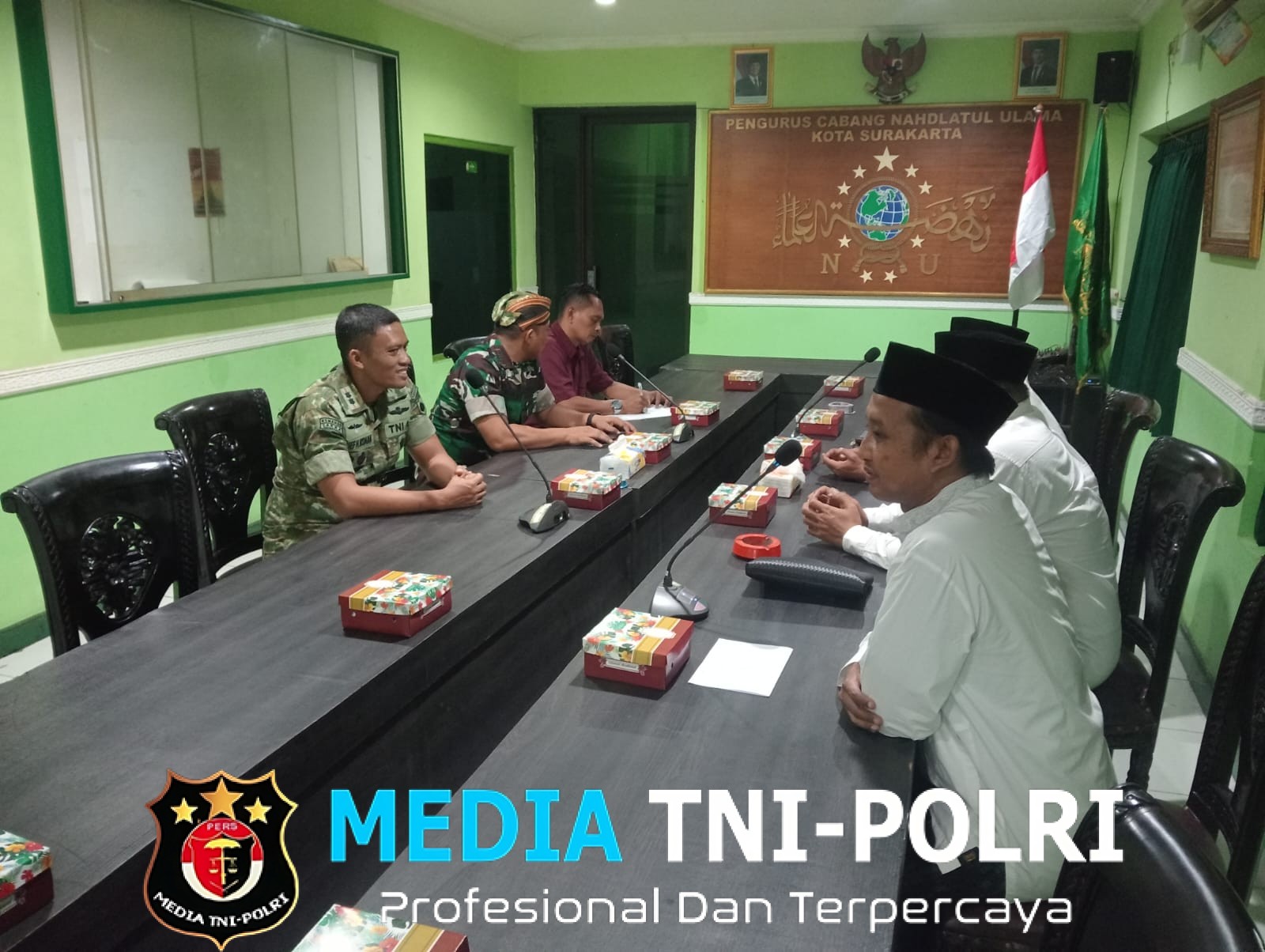 Dandim 0735 Surakarta Silaturahmi Dengan Ketua PCNU Kota Surakarta