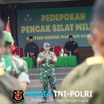Korem 043/Gatam Gembleng 120 Prajurit Melalui Ujian Kenaikan Tingkat Pencak Silat Militer