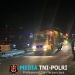 Cuaca Ekstrem Melanda, Sat Lantas Polres Mesuji Siaga Amankan Jalur Lintas Timur Malam Hari