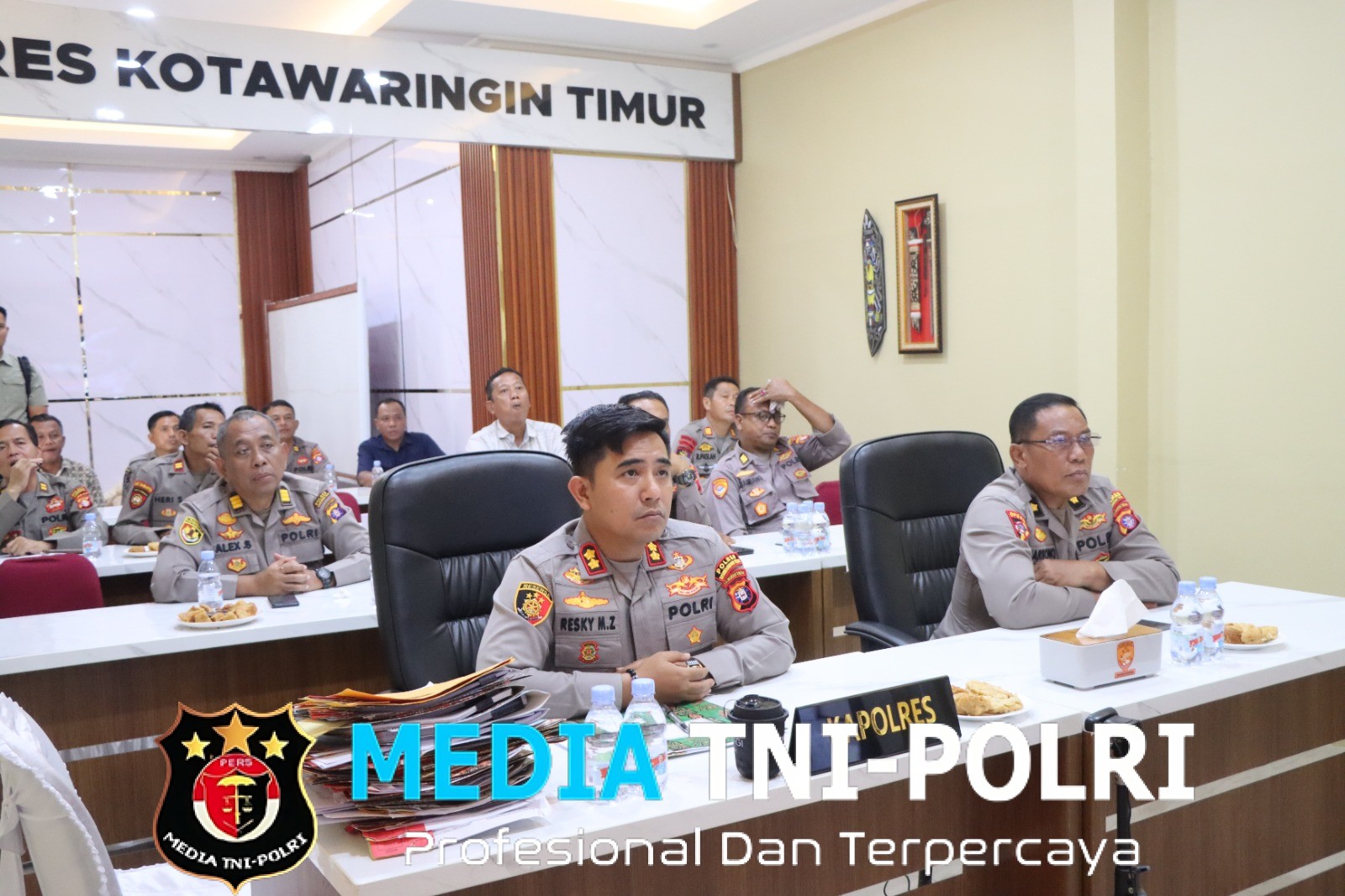 Polres Kotim Ikuti Rapat Anev Operasi Lilin dan Aman Nusa II Tahun 2025 serta Persiapan Operasi Ketupat Tahun 2026