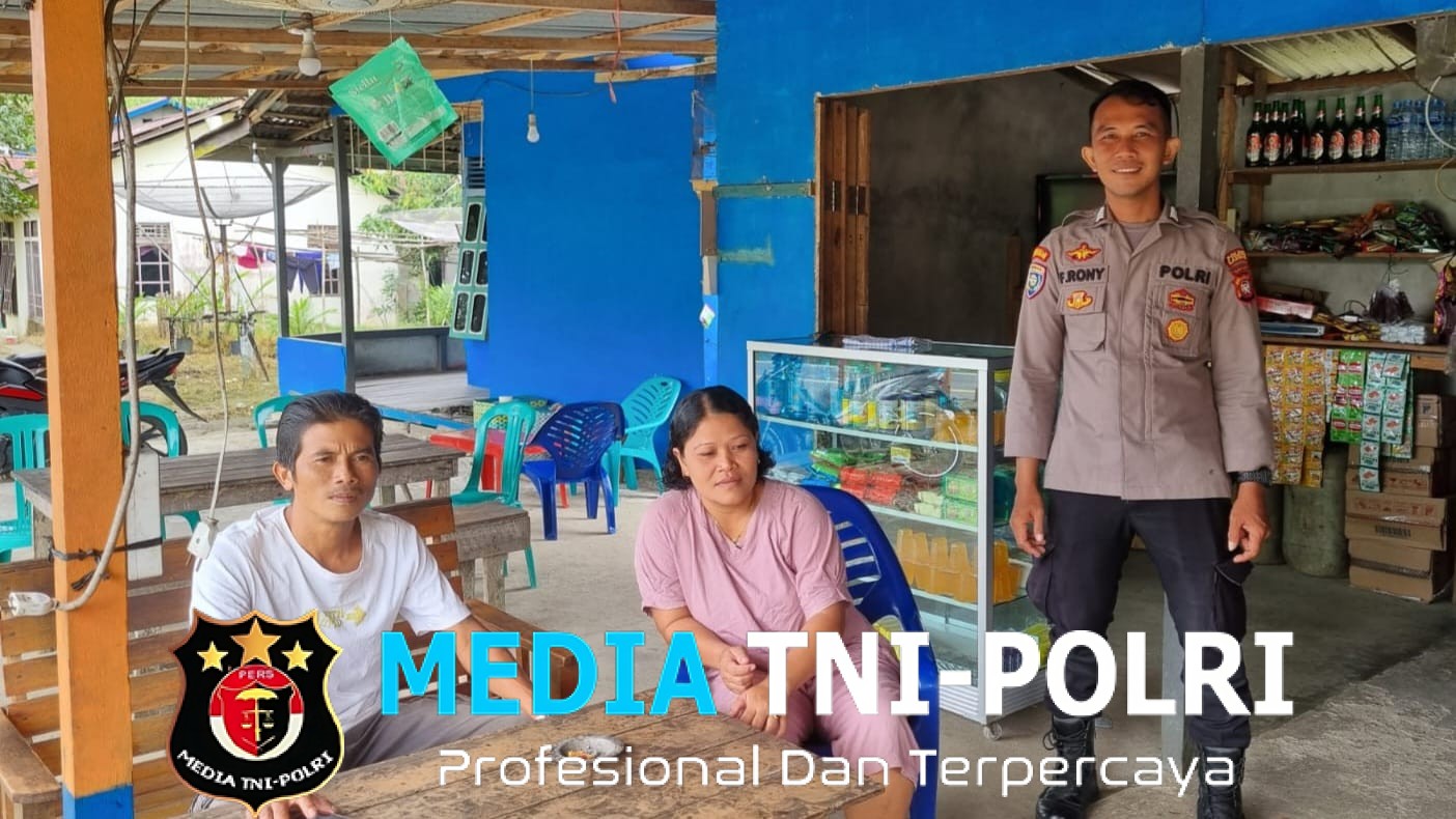 Patroli Rutin Siang, Polsek Menjalin Jaga Situasi Kamtibmas Tetap Kondusif