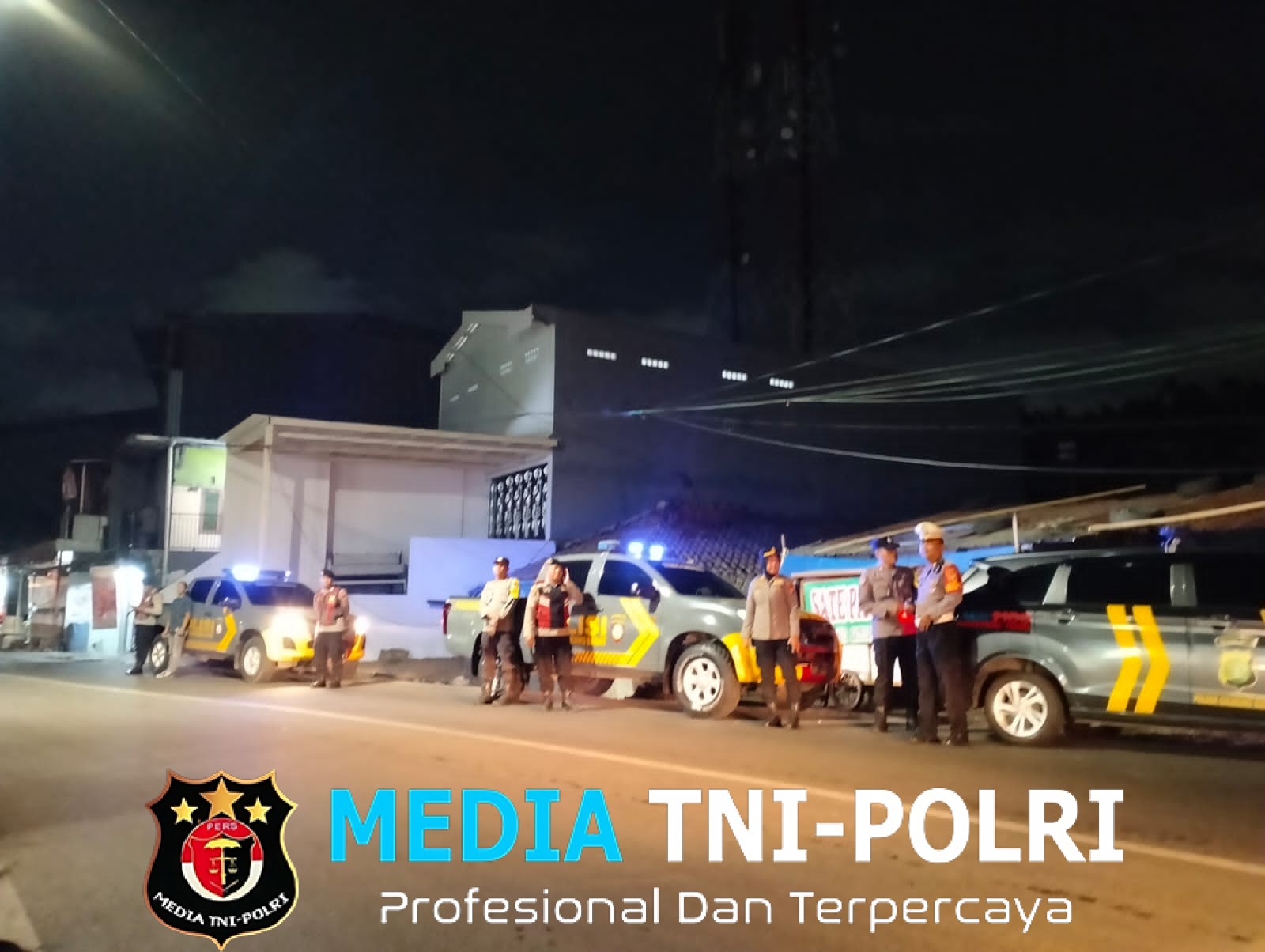 Polsek Cikarang Barat Tingkatkan Patroli Biru Demi Rasa Aman Masyarakat