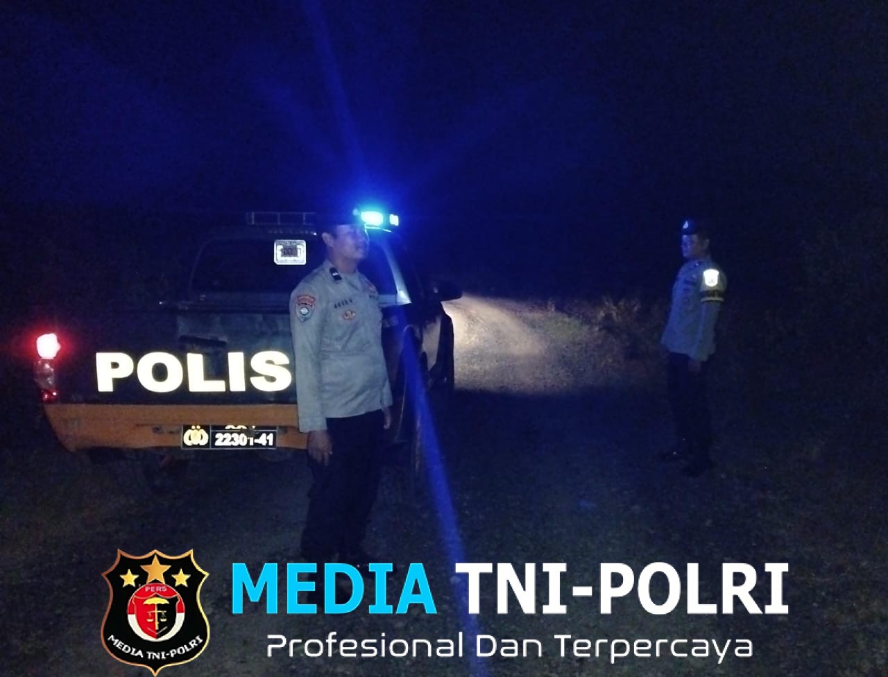 Cegah Gangguan Kamtibmas,Polsek Gunung Agung Patroli KRYD Rawan Malam Akhir Pekan