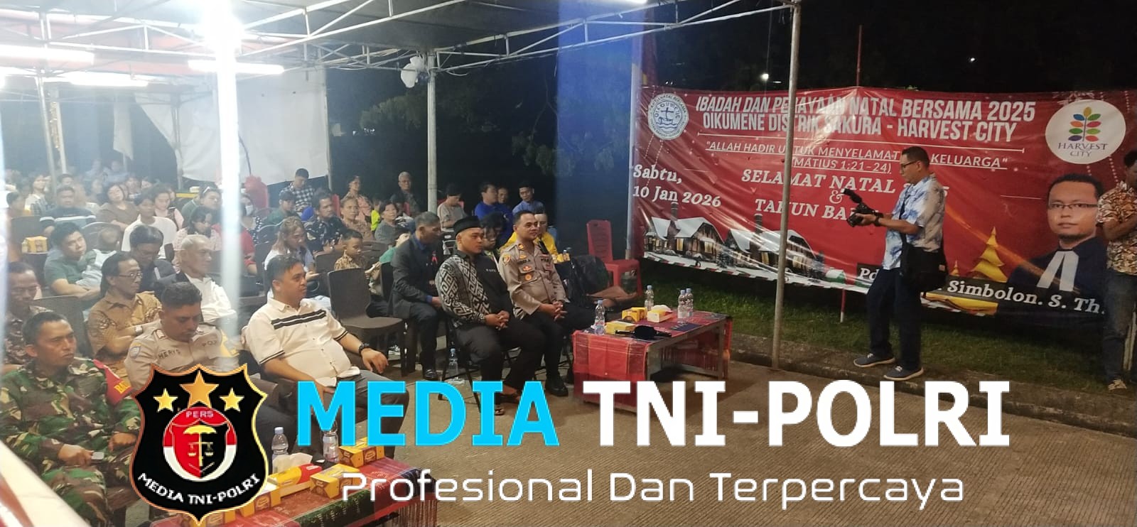 Pengamanan Natal Digelar di Harvest City, Kapolsek Setu Tekankan Kewaspadaan Personel