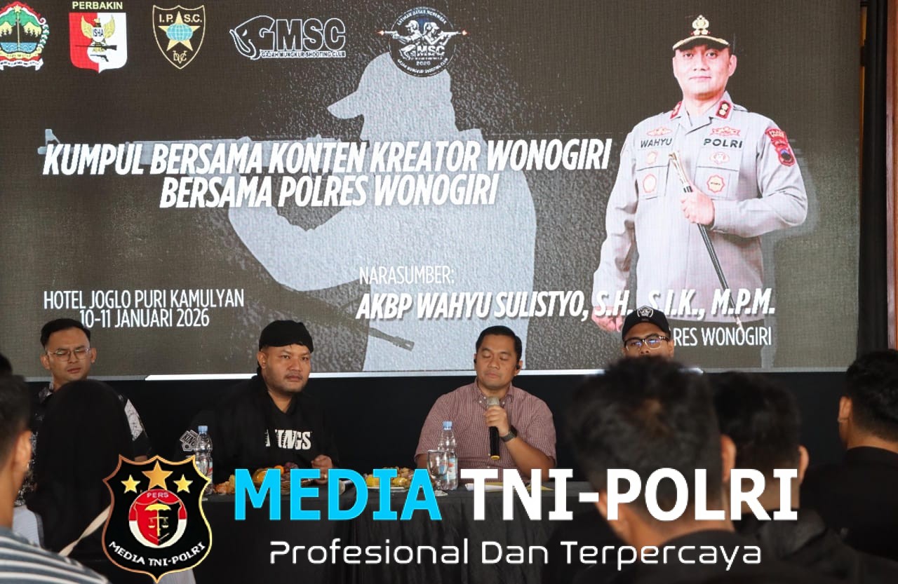 Polres Wonogiri Rangkul Konten Kreator, Perkuat Sinergi Bangun Citra Positif Daerah