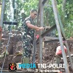 Aksi Nyata Letkol Czi Bayu Nugroho Turun Tangan Percepat Rampungnya Jembatan Penghubung Dua Kecamatan