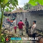 Dandim Wonogiri Apresisasi Anggotanya Yang Sigap Bantu Warga Yang Tertimba Musibah