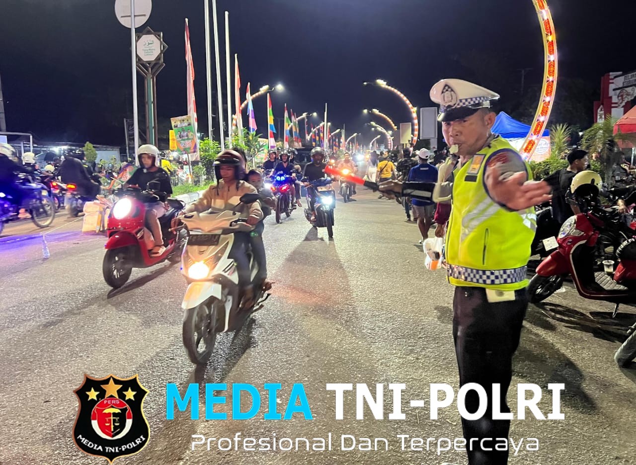 Sat Lantas Polres Kotim Melaksanakan Patroli dan Pengaturan Kegiatan Sampit Expo 2026