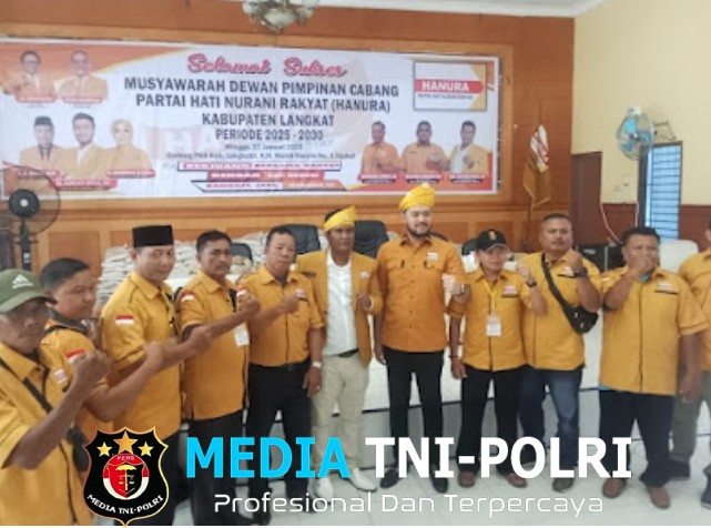 Abd Rasyidin Pane SH , Calon Tunggal Di Musyawarah Cabang ( MUSCAB ) Partai Hanura Kabupaten Langkat