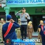 Kapolres Tulang Bawang Barat jadi irup di SMPN 9 dalam program “Muspida Road to School