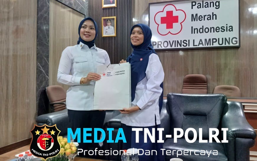 Pengurus PMI Kabupaten Pringsewu Audiensi Dengan Ketua PMI Provinsi Lampung