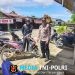 Kanit Binmas Polsek Kuala Behe Patroli Rutin dan Beri Imbauan Kamtibmas Kepada Warga