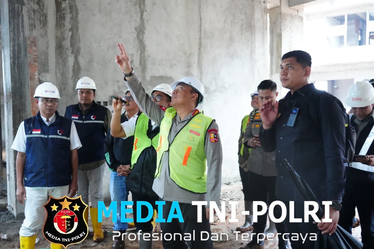 Wakapolri Tinjau Pembangunan SMA Kemala Taruna Bhayangkara, Progres Capai 43 Persen