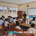 Satgas Yonif 123/Rajawali Gelar Kegiatan Gadik, Beru Dukungan Pendidikan di Kaibar dan Assue