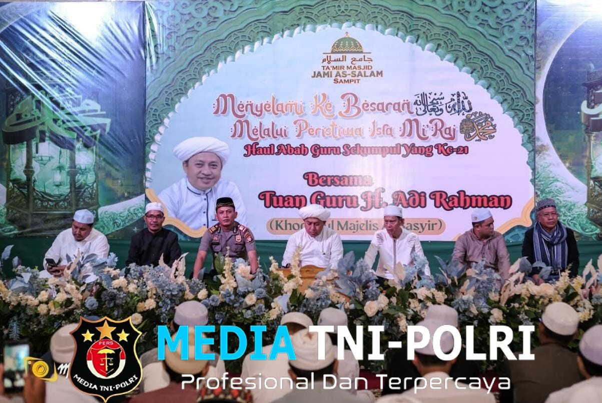 Acara Isra Mi’raj Nabi Muhammad SAW dan Haul Abah Guru Sekumpul ke-21 di Sampit Berlangsung Aman dan Tertib