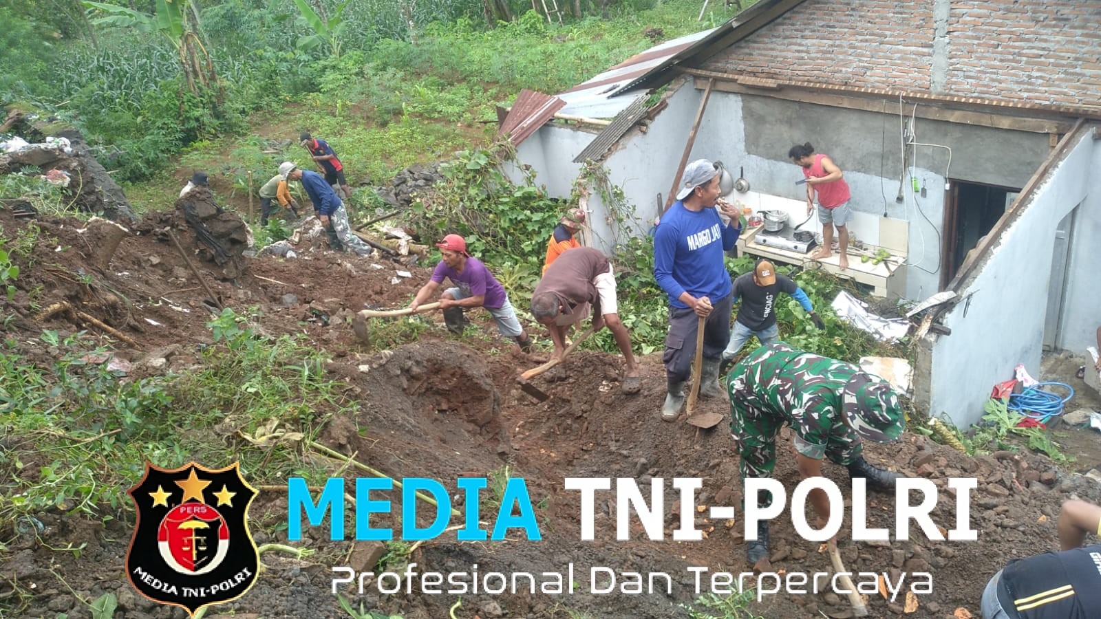 Dandim Wonogiri Kembali Berikan Apresiasi Kepada Prajuritnya Yang Tanggap Bencana