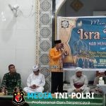 Babinsa Koramil 1015-12/Seruyan Tengah Menghadiri Peringatan Isra Mi’raj