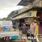 Polisi Patroli Siang, Sapa Sopir Angkutan Barang dengan Humanis
