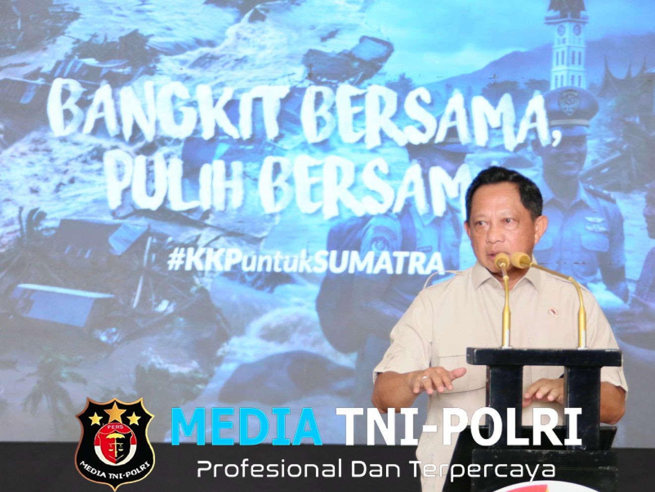 Mendagri Apresiasi Kementerian Kelautan dan Perikanan Tugaskan Taruna Bantu Daerah Terdampak Bencana