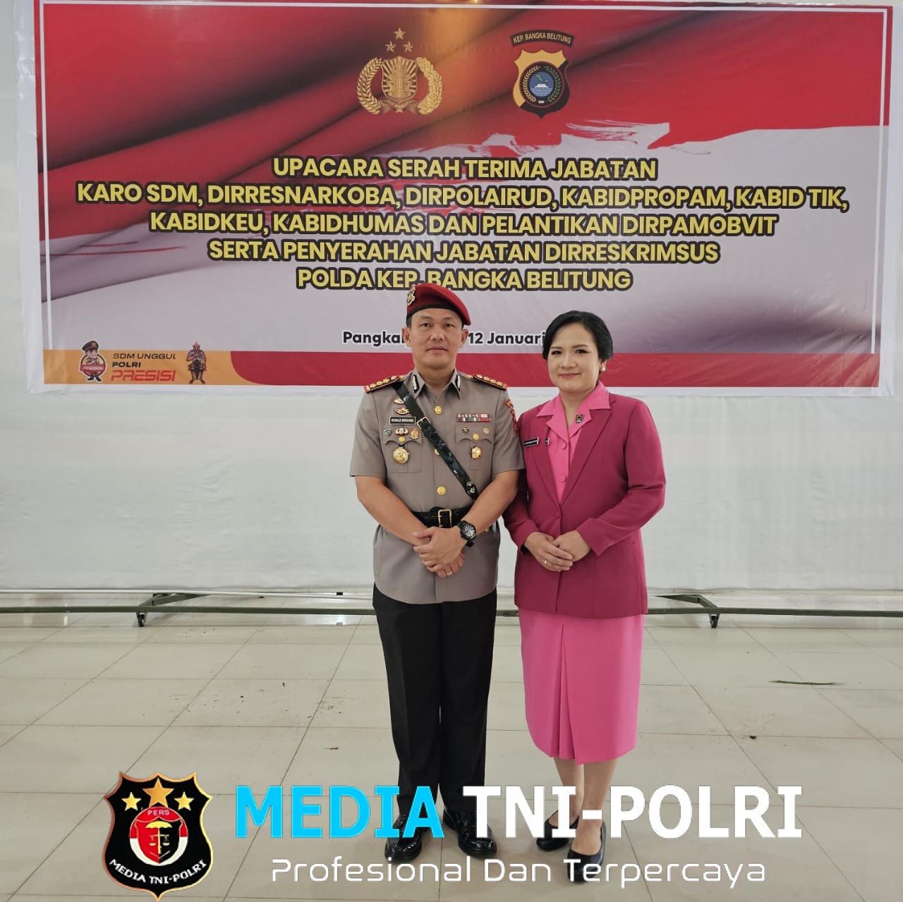 Mantan Kapolres Simalungun Kombes Pol Dr. Ronald Sipayung Jabat Direktur Resnarkoba Polda Babel
