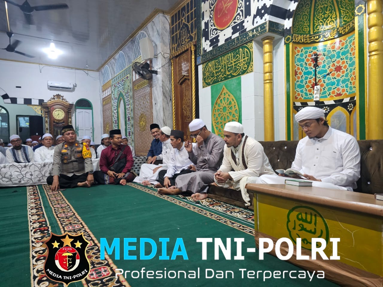 Polres Kotim Hadiri Isra Mi’raj Nabi Muhammad SAW dan Haul Abah Guru Sekumpul ke-21