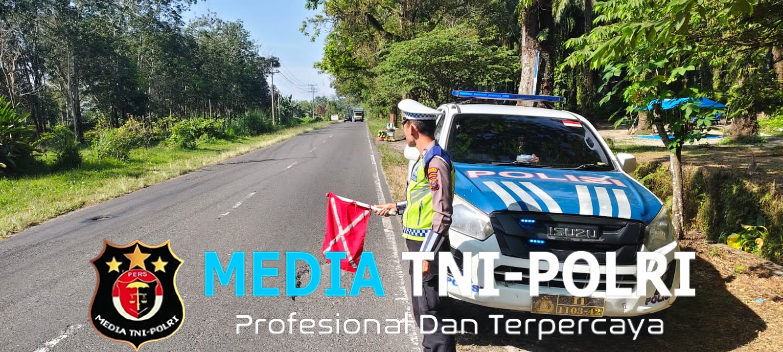 Tak Kenal Lelah! Jelang Pensiun, IPDA Heriono Patroli Siang-Malam Jaga Keamanan Jalan Simalungun