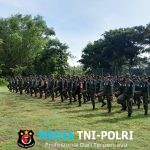 Koramil Gemolong Berikan Pelatihan PBB Kepada Siswa SMK Sakti