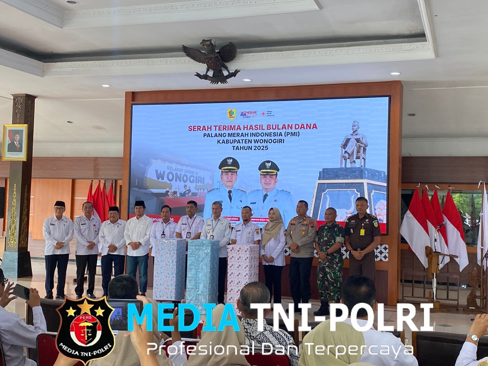 Polres Wonogiri Perkuat Sinergi Kemanusiaan Dengan Pemkab, Himpun Lebih dari Rp1,5 Miliar Dalam Bulan Dana PMI Tahun 2025