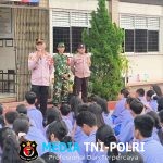 Cegah Kenakalan Remaja, Polsek Setu Laksanakan Police Go to School di Santo Yoseph Setu