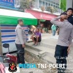 Patroli Polsek Ngabang Sampaikan Pesan Kamtibmas Agar Tidak Terpengaruh Paham Radikalisme