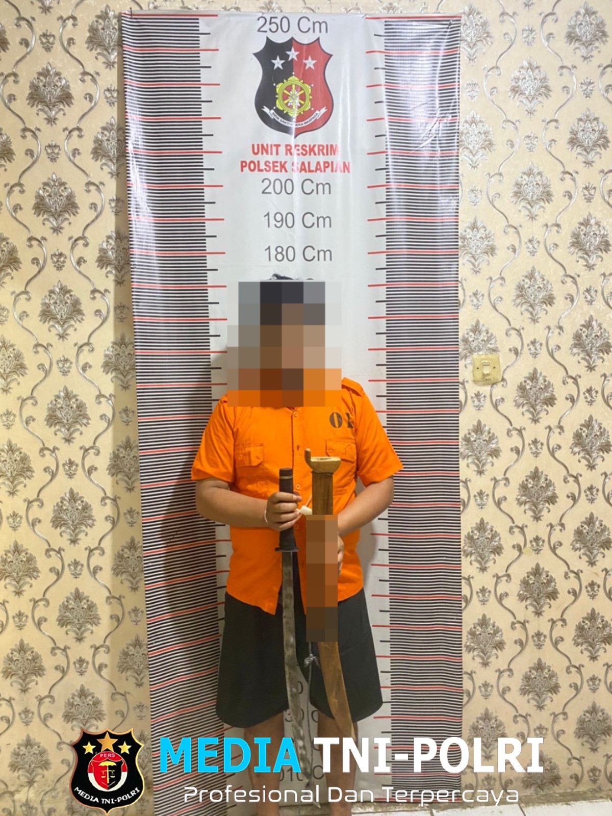 Unit Reskrim Polsek Salapian Ungkap Kasus Penganiayaan di Desa Ujung Teran