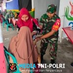 Babinsa Tlogo Bersama Kader Dan Bidan Desa Aktif Cegah Stunting Lewat Posyandu Balita