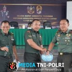 Korem 043/Gatam Gelar RAT Ke-50 Koperasi Konsumen Primer Kartika Garuda Hitam