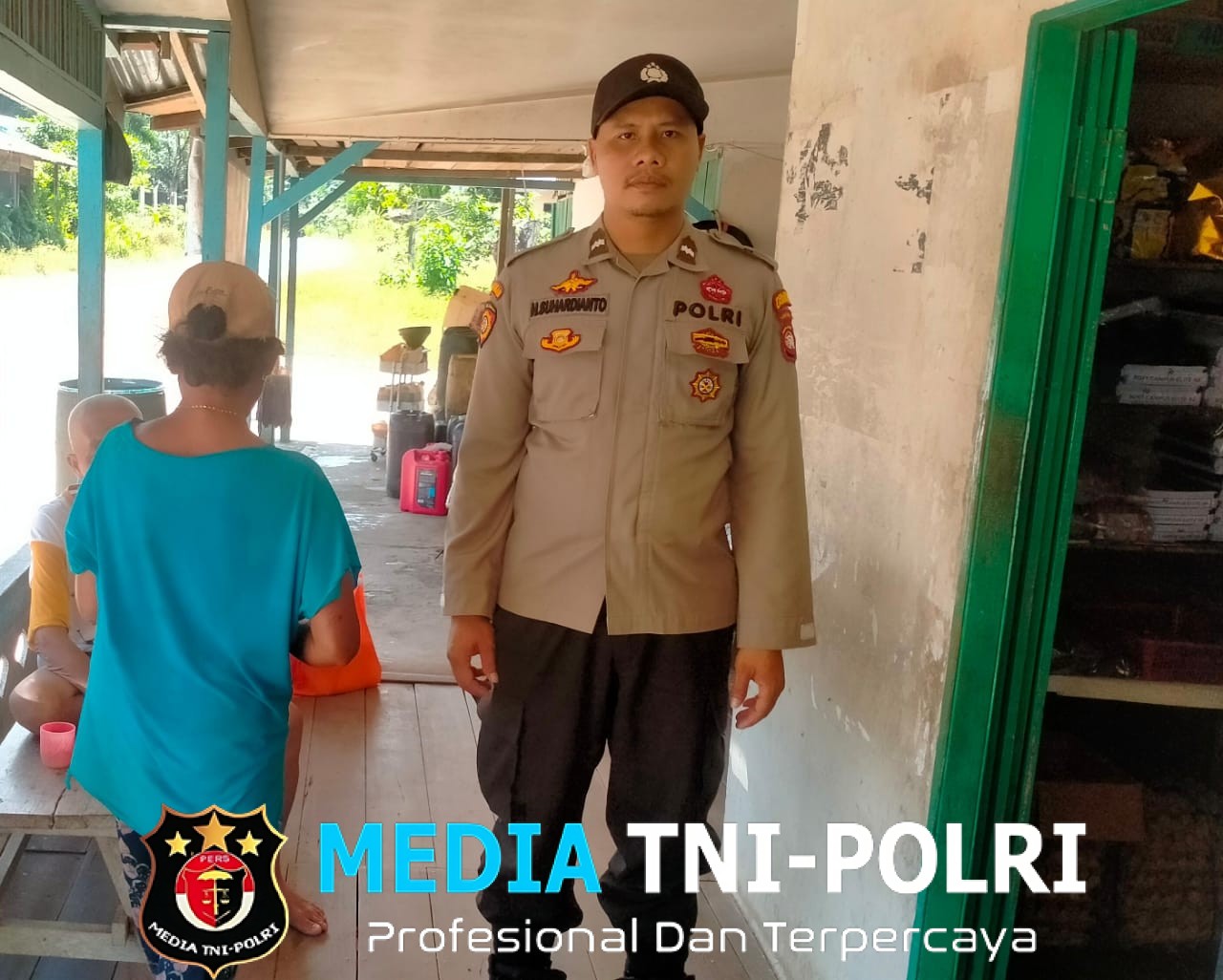 Polisi Hadir di Tengah Masyarakat, Patroli Siang Jadi Sarana Himbauan Kamtibmas