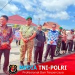 Komandan Kodim 1015/Sampit Hadiri Pisah Sambut Kapolres Seruyan di Mapolres Seruyan
