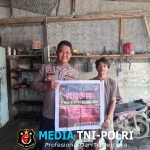 Patroli Sambang Kepolisian Berikan Edukasi Pencegahan Karhutla di Kecamatan Kuala Behe