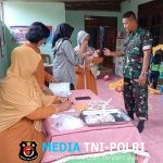 Babinsa Teras Dampingi Posyandu Balita, Wujud Nyata Dukungan TNI Ciptakan Generasi Sehat