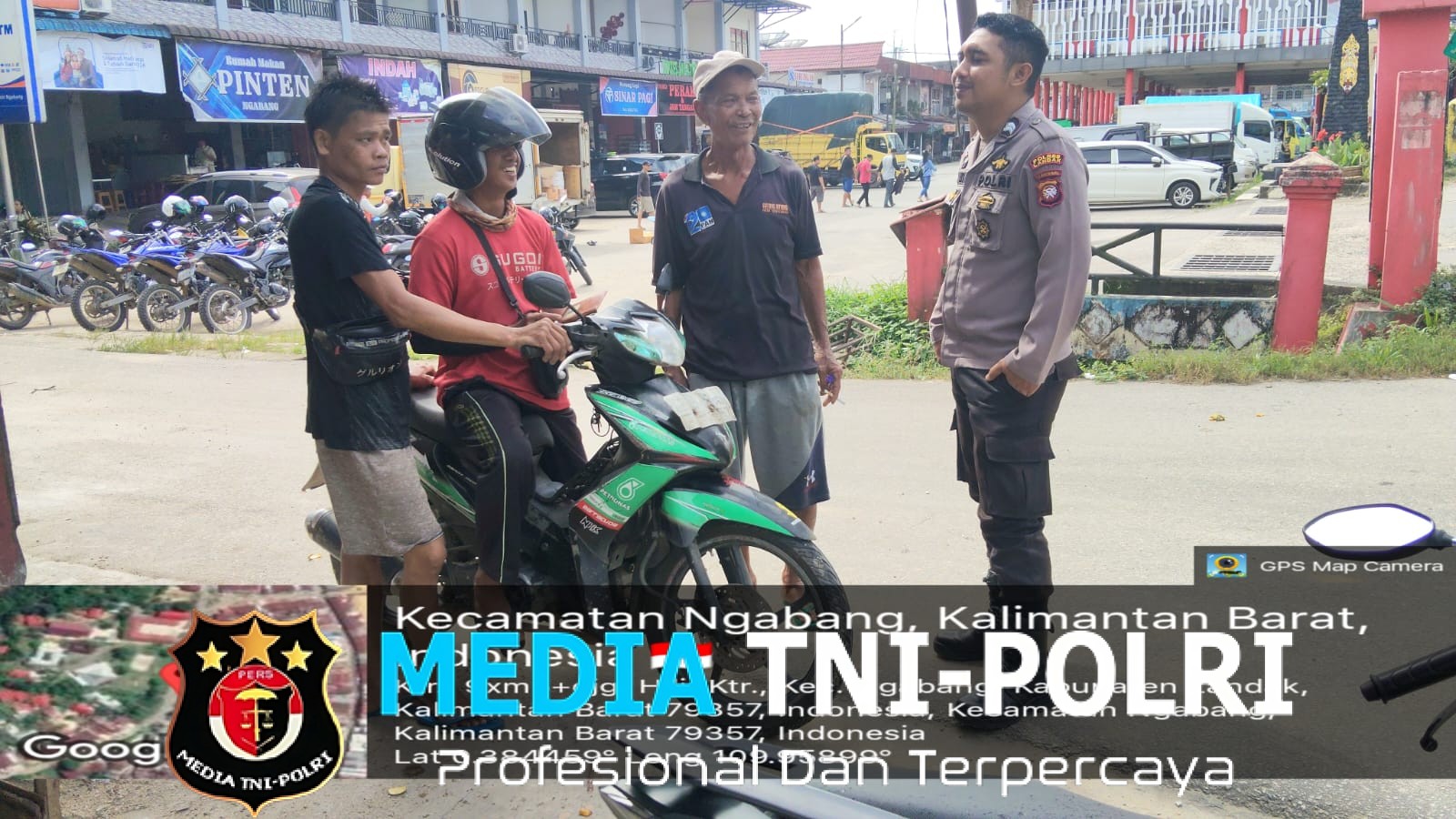 Antisipasi Libur Panjang Personil Polsek Ngabang Melaksanakan Patroli Di Tempat – Tempat Yang Dianggap Rawan