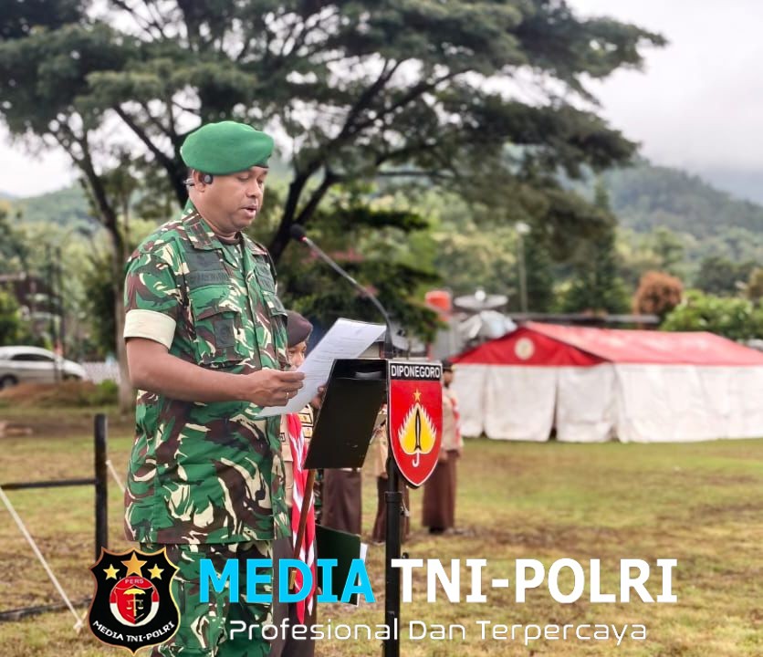 Dandim Wonogiri Melantik 98 Anggota Saka Wira Kartika Angkatan XII Kodim 0728/Wonogiri