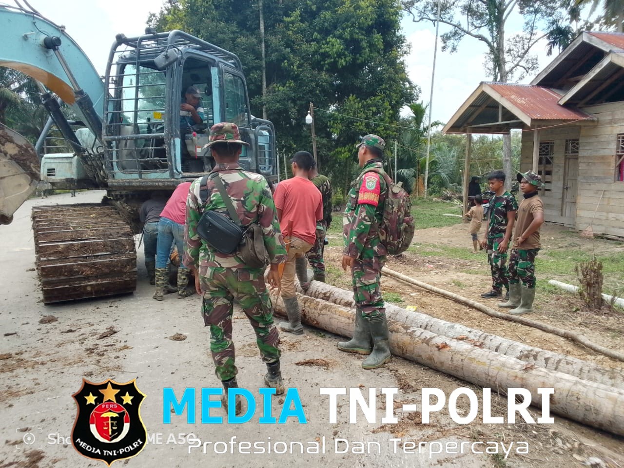 TNI Bergerak Cepat, Jembatan Bailey Mulai Dibangun untuk Hubungkan Dusun yang Terisolasi di Aceh Utara