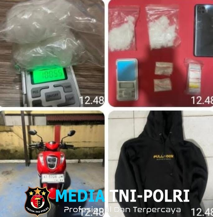 Sat Resnarkoba Polres Berau Gagalkan Peredaran Sabu Seberat 100,55 Gram