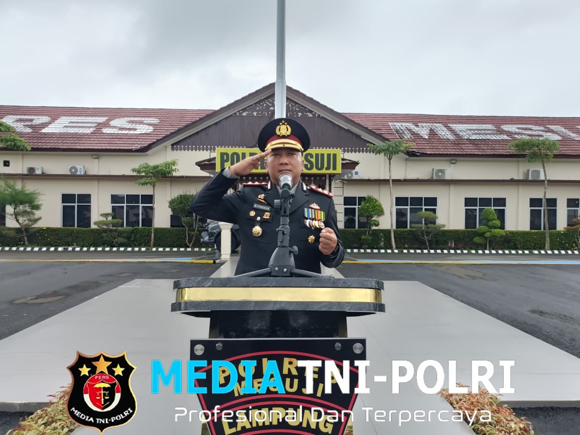Pimpin Upacara Hari Kesadaran Nasional, Kapolres Mesuji Beri Penghargaan Personel Berdedikasi