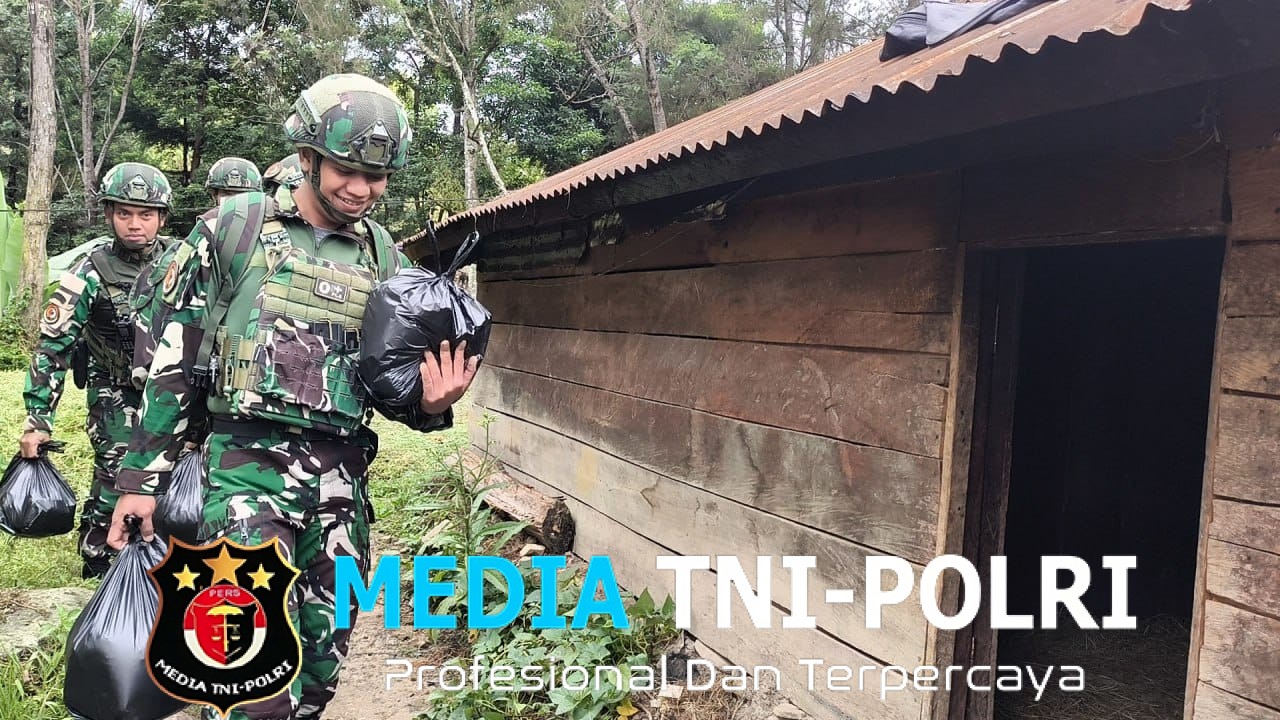 Binter TNI Pilar Kewilayahan Satgas Yonif 521/DY di Distrik Walesi