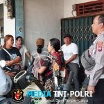 Patroli Rutin Unit Turjawali Sat Lantas Polsek Mempawah Hulu, Ciptakan Situasi Kondusif di Pasar Karangan
