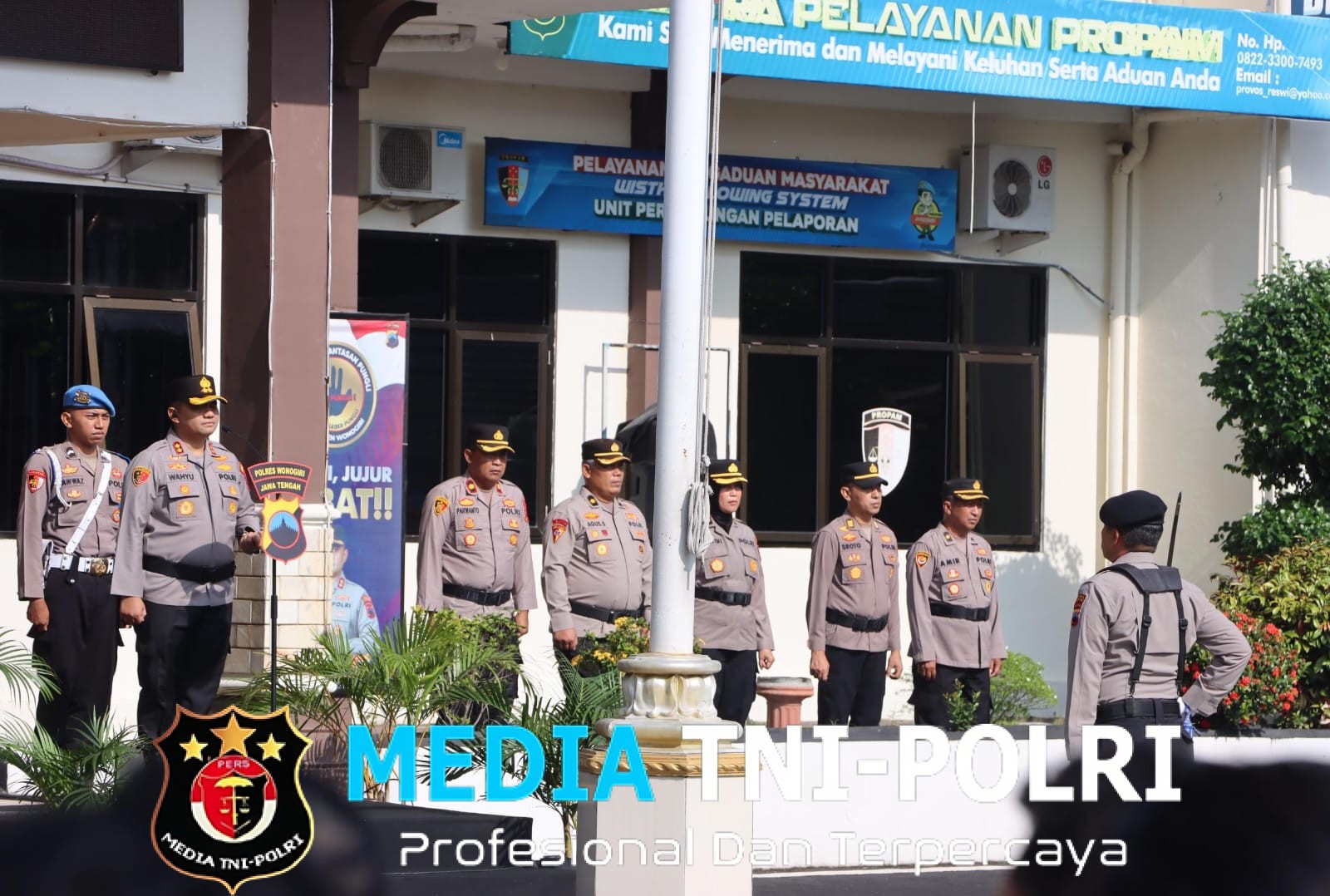 Upacara Hari Kesadaran Nasional 2026, Kapolres Wonogiri Tegaskan Komitmen Disiplin dan Profesionalisme Personel