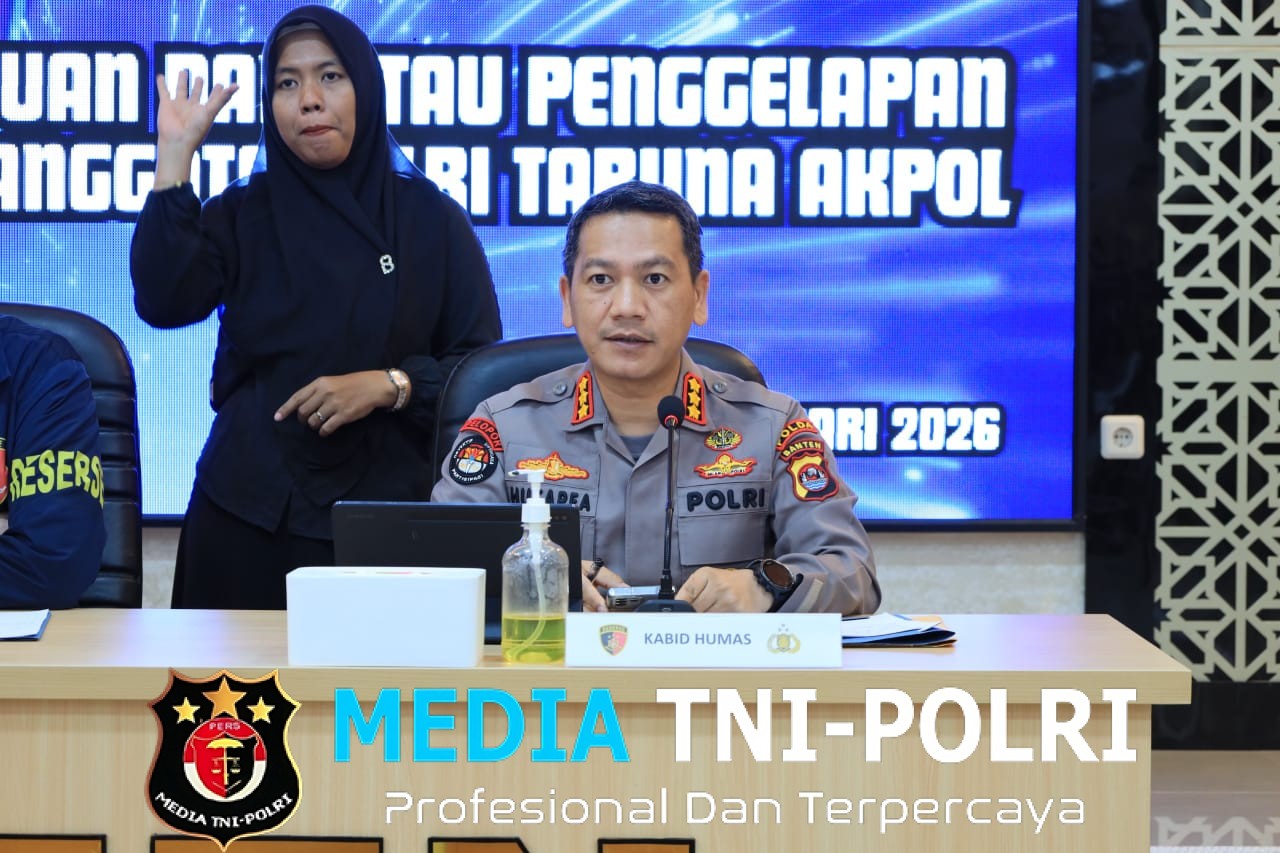 Polda Banten Jelaskan Alasan Tidak Ditampilkannya Tersangka Saat Konferensi Pers